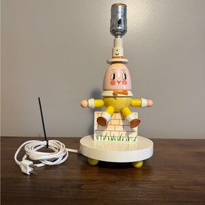 Humpty Dumpty Themed Nursery Lamp